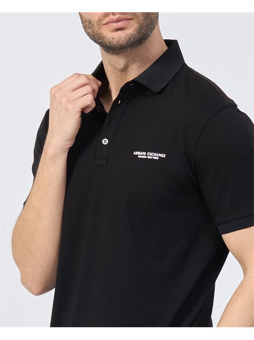 Armani Exchange Polo in Jersey Milano/New York ARMANI EXCHANGE | 8NZF80-Z8H4Z1200